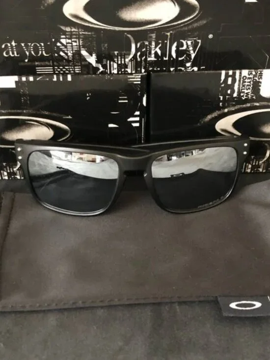 OO9102 Oakley Holbrook Chrome Iridium Prizm Polarized Sunglasses - Picture 7 of 8